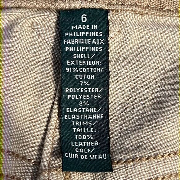 Ralph Lauren Brown Denim Skirt Size 6 - Picture 11 of 11